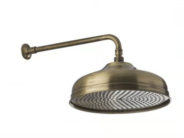 Retro shower head - Wall-mounted rain shower with arm by Tender rain - view 2